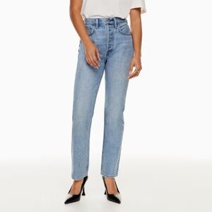 Aritzia Dillon High Rise Slim 28L Jeans